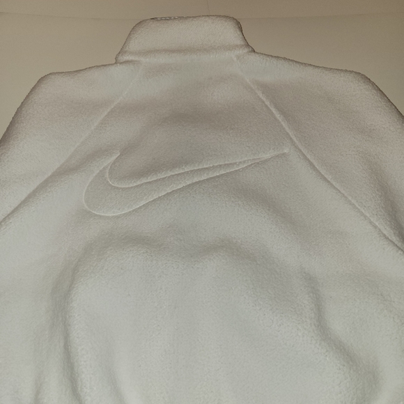 Nike Sportswear Women's Sherpa Jacket White - Picture 9 of 16